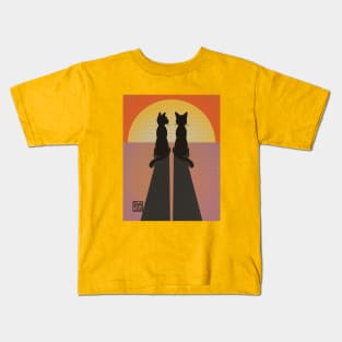 Watch the sunset Kids T-Shirt